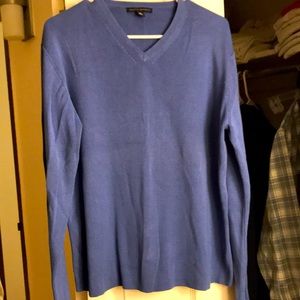 Silk and cashmere v neck sweater